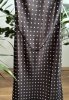 Lekka Sukienka Maxi Dots Retro Brown